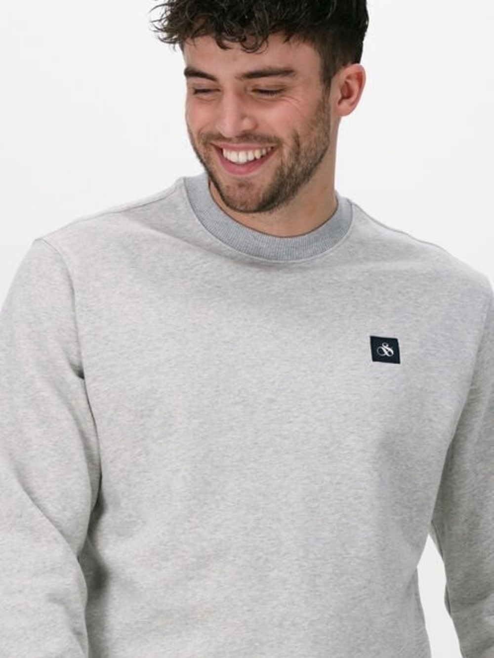 Scotch & Soda. Felpa Men's Organic Cotton Crew Neck Sweatshirt. Size Medium.
